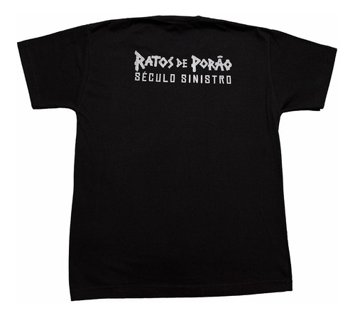 Imagen 2 de 4 de Ratos De Porao - Seculo Sinistro - Remera