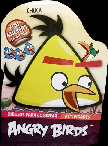 Angry Birds, Revist P Colorear, Activ, Stickers, Vaso, Plato