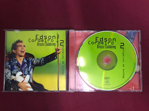 Edson Cordeiro Disco Clubbing 2 - Cd Não É Lp - Mpb Disco