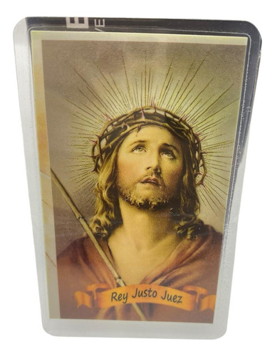 Oracion Justo Juez Rostro Juego 50 Pz Enmicados