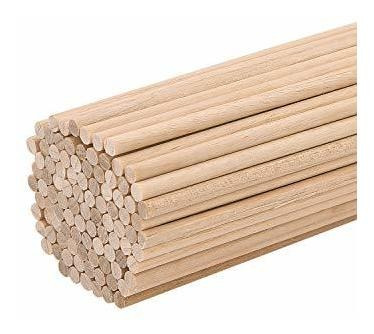 Varillas De Espiga De Madera De 1/8 De Pulgada X 12 De Pulga