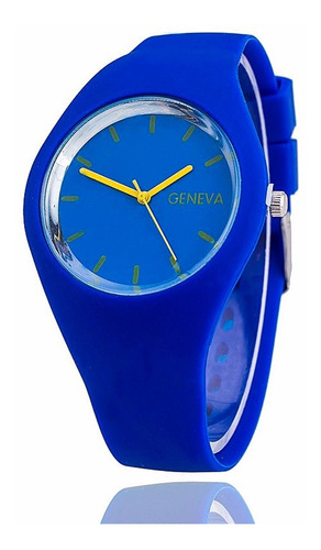 Reloj Pulsera De Silicona Unisex Sport Minimalista Moderno