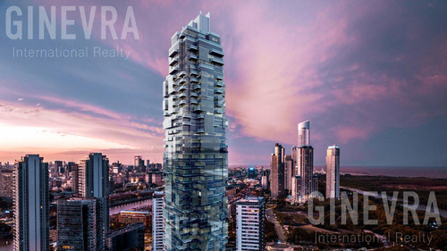 2 Ambientes Con Balcon Piso 37 Con Vista Al Río - Harbour Tower - Puerto Madero