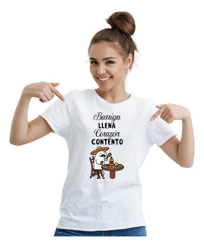 Playera Flork Meme Divertido Frases Comida Mexicano Tenencia