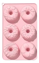 Comprar Molde Silicona Donas Decoradas Donuts