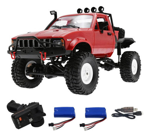 Camión Rc A Escala 1/16 C14 Rock Crawler 4wd 2,4 Ghz 4ch