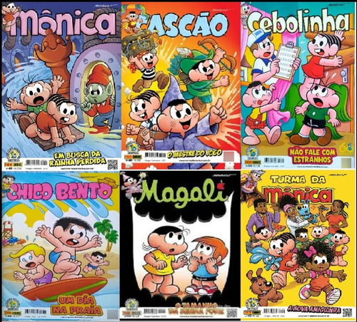 60 Gibis Da Turma Da Monica - Novos E Sem Repetição 