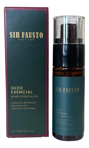 Sir Fausto Serum Oleo Soft Para Barba Hombre X 30 Ml  