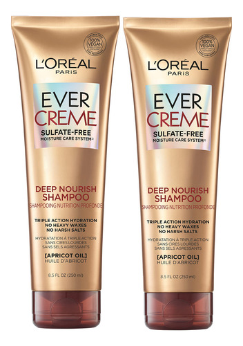  L'oreal Paris Evercreme Champu Y Acondicionador Nutritivo Pr