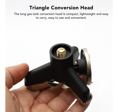 Adaptador De Fogão A Gás TriPod Tanque De Gasolina Longo Pro