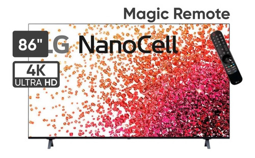 Imagen 1 de 9 de Televisor LG 86 Pulgadas 86nano75spa Nanocell 4k Smart Tv