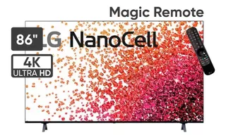 Televisor LG 86 Pulgadas 86nano75spa Nanocell 4k Smart Tv