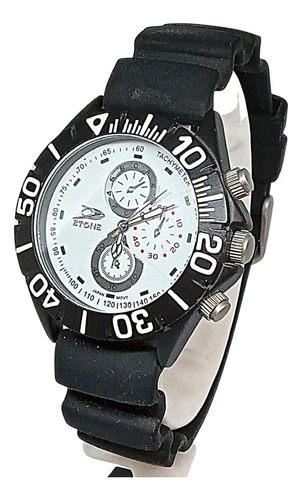 Reloj Stone Caballero Malla Caucho Chiarezza Stn0012