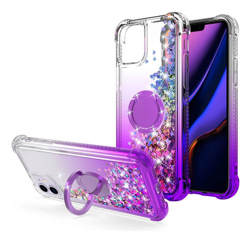 Funda Worldmom Para iPhone 11-púrpura