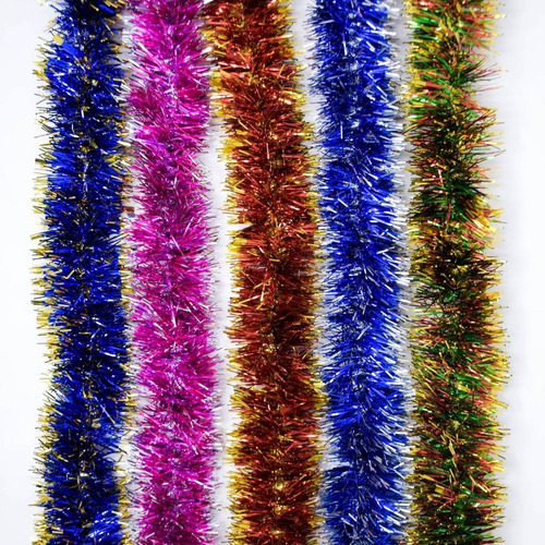 Guirnalda Navidad Fantasía Bicolor 8 Cm X 2 M #176-75