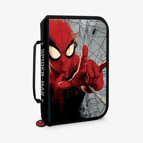 Cartuchera Desplegable De Spiderman 1832 Cierre Maple Cuota