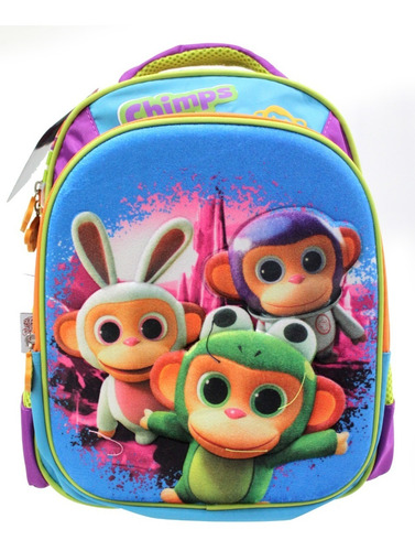 Mochila Kinder  Wonder Park 3d