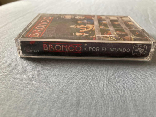 Bronco / Por El Mundo Cassette Original Bmg 1992 Impecable (Usado)
