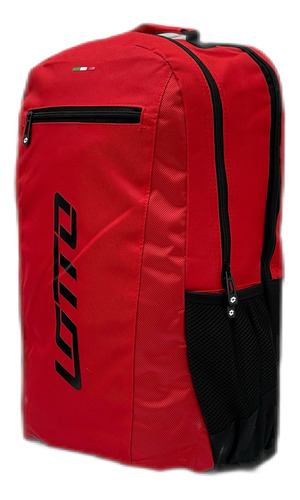 Mochila Lotto Leska Rojo X0106rne Original Porta Lap Top Deportiva Dolay