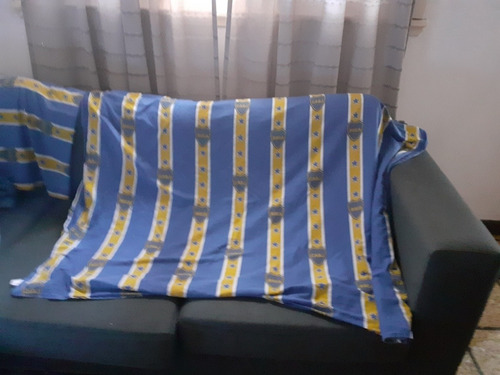 Juego De Sabanas Y Acolchado De Boca 1 Plaza