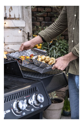 Bandeja/cesta Para Parrilla Bbq Grande Zwilling Acero Inox