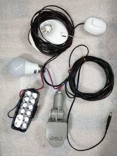 Instalación Lista Bombillos Led 12 24v Rosetas Switch Sensor