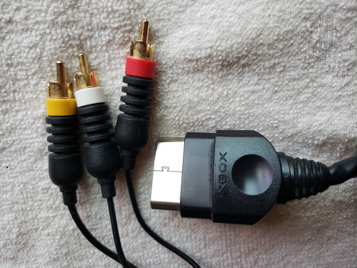 Cable A/v Xbox Clasico Original