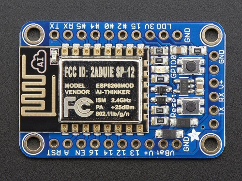 Imagen 4 de 6 de Modulo Wifi Serial - Adafruit Huzzah Esp8266 - Arduino