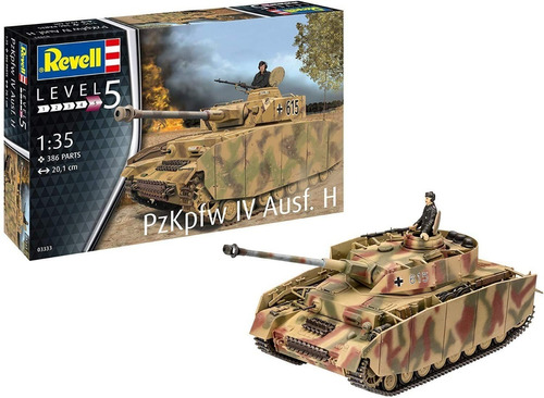 Tanque Pzkpfw.iv Ausf.h 1/35 Marca Revell Envio Gratis