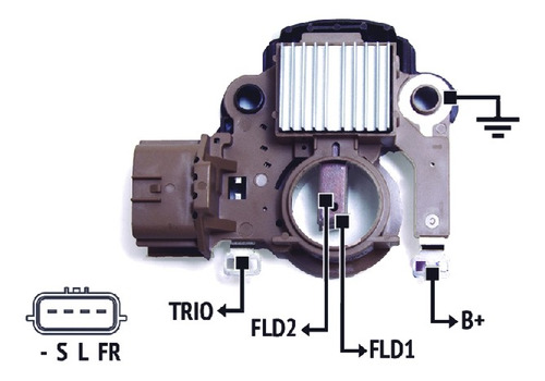 Regulador Alternador Tipo Mitsubishi Eclipse 12v.