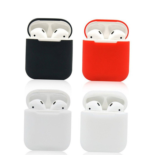 perdido For Apple AirPods Bolsa de auriculares Funda de silicona Alambre anti perdido For Apple AirPods Bolsa de auriculares Funda de silicona Alambre anti