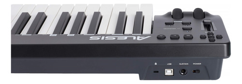 Controlador Midi Usb Alesis Q49 2 Pitch Nuevo Envio Meses