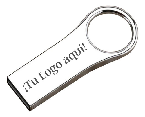 Pendrive De Metal Focus 16gb Con Logo A Láser (50 Unidades)