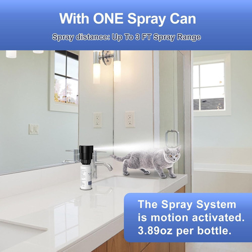 Sistema De Disuasión En Aerosol Qskudp Spray Deterrent, Paqu