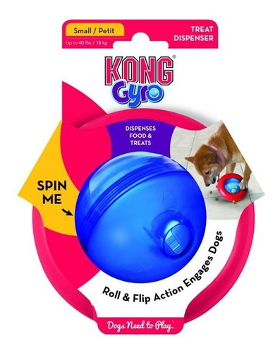 Kong Gyro Juguete Para Tu Mascota Talla L