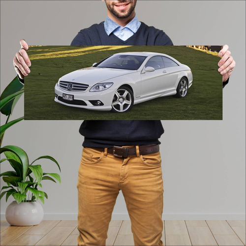 Cuadro 30x80cm Auto 2007 Mercedes Benz Cl Class 542