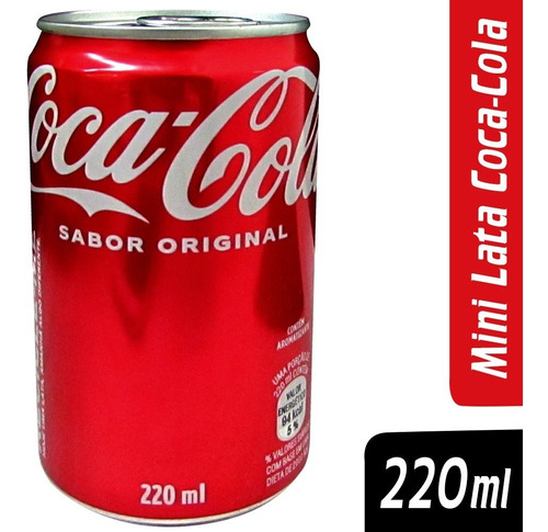 Refrigerante Coca-cola Mini Lata 220ml