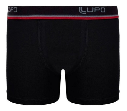 Kit Com 2 Cuecas Boxer Infantil Algodão Lupo Ref 141 C/ Nf