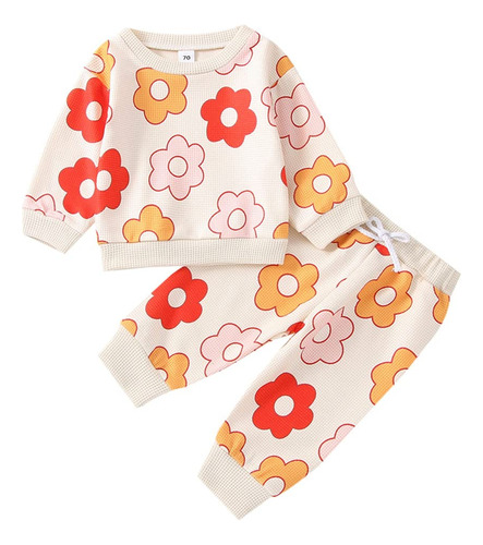 Conjunto De Pantalones Cortos Con Estampado De Flores Para B