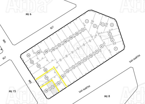 Imagen 4 de 4 de Local Sobre Av. San Martin Mas 2 Departamentos En Planta Alta Mas Lote
