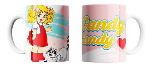 Taza De Café 11oz Candy Candy Anime Vintage Varios Diseños