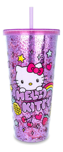 Taza De Carnaval Sanrio Hello Kitty Rainbow Confetti Ta...