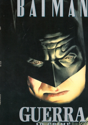Batman - Guerra Ao Crime - Editora Abril - Formato 25,5 X 34 - Capa Mole - 2000 - Bonellihq Cx378 Dez23