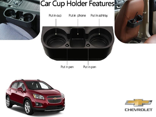 Porta Vasos Con Porta Celular Chevrolet Trax 2013 A 2016