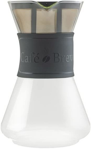 Cafe Brew Po108 Black Cafetera De 8 Tazas Con Filtro Pe...