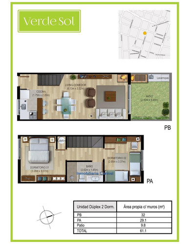 Imagen 2 de 5 de Estrena En 2023!!!! Vta Casa 2 Dormitorios Patio Y Cochera
