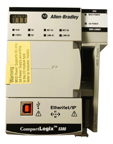 Allen Bradley 5069-l306er Compactlogix 5380 Controller