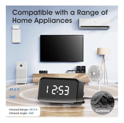 Yifan Wifi Smart Ir Remote Controler Con Puerto Tipo C Y De