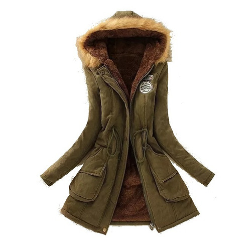 Campera Parka Abrigo Con Capucha **entrega Inmediata** 