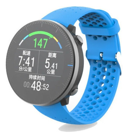 Correa De Reloj De Silicona For Polar Vantage M Smart Watch